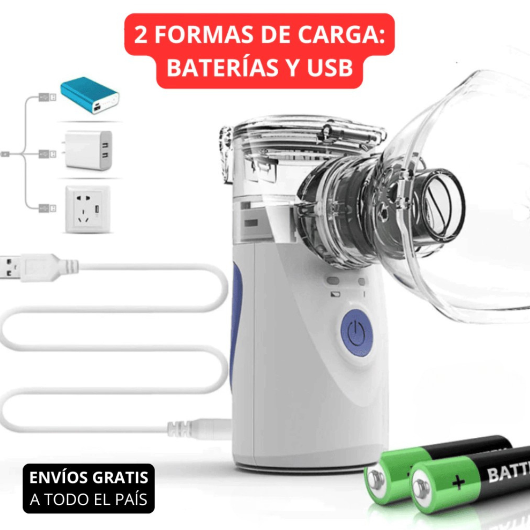 Nebulizador Portátil para Adultos y Niños